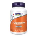 Now Foods L-Glutamine 500mg 120 Veg Capsules