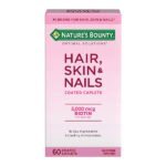 Nature’s Bounty Hair Skin & Nails Formula 3000mcg Biotin 60 Coated Caplets
