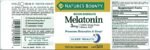 Nature’s Bounty Melatonin 3mg 120 Tablets - Image 2