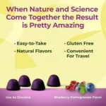 Senokot Laxative Blueberry Pomegranate 60 Gummies - Image 2