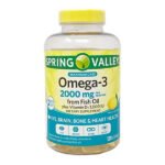 Spring Valley Omega 3 Fish Oil Plus Vitamin D3 120 Softgel