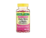 Spring Valley Hair Skin & Nails Softgels 5,000mcg 120 Softgels