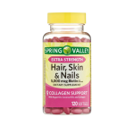 Spring Valley Hair Skin & Nails Softgels 5,000mcg 120 Softgels