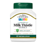 21st Century Milk Thistle Extract Veg Capsules 60 Count