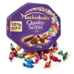 Nestle Mackintosh’s Quality Street Chocolate Tin 375g