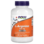 NOW Foods L-Arginine 500mg 250 Capsules