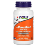 NOW Foods L-Carnitine 500mg 60 Capsules