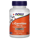 NOW Foods L-Carnitine 1,000mg 50 Tablets