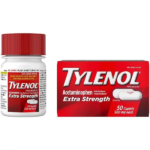 Tylenol Extra Strength 500mg Acetaminophen Pain Reliever & Fever Reducer 50 Tablets