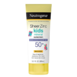 Neutrogena Sheer Zinc Kids Mineral Broad Spectrum SPF 50+ Sunscreen (88ml)