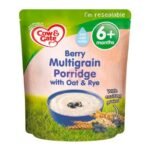 Cow & Gate Berry Multigrain Porridge Baby Cereal (6 Month +) - 125g (U.K)