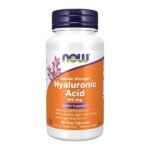 Now Foods Hyaluronic Acid Double Strength 100mg 60 Veg Capsules