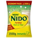 Nestle Nido Fortified Full Cream Milk Powder Pack - 2500g (UAE)