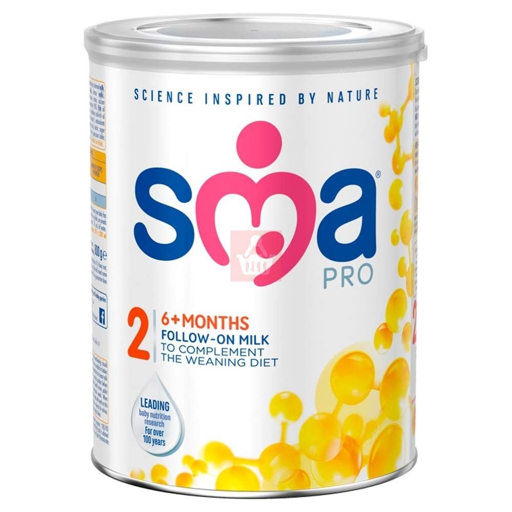 SMA Pro 2 Follow On Milk Baby Milk (6M+) - 800g (Ireland) - Image 1