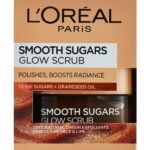 L'Oréal Paris Smooth Sugar Scrubs With Grapeseed Oil For Radiant Glowing Skin 50ml