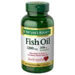 Nature’s Bounty Fish Oil Omega-3 1200mg+360mg 200 Softgels