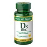 Nature’s Bounty Vitamin D3 2000IU 150 Softgels