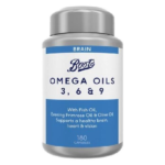 Boots Omega Oils 3, 6 & 9 For Brain 180 Capsules