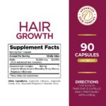 Nature’s Bounty Optimal Solutions Hair Growth 90 Capsules - Image 2