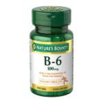 Nature’s Bounty Vitamin B-6 100mg 100 Tablets
