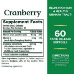 Nature’s Bounty Cranberry 25,200mg 60 Softgels - Image 2