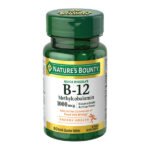 Nature’s Bounty Vitamin B-12 Methylcobalamin 1000mcg 60 Tablets