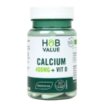 H&B Value Calcium 400mg + Vitamin D 30 Tablets