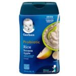 Gerber Baby Cereal Probiotic Rice Banana Apple Baby Cereal 227ml