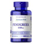 Puritan's Pride Fenugreek 610mg 100 Capsules