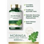 Carlyle Moringa Complete Green Superfood 6000mg 180 Capsules - Image 2