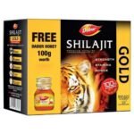 Dabur Shilajit Gold 20 Capsule Free Dabur Honey 100g