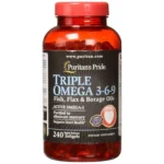 Puritan's Pride Triple Omega 3-6-9 Fish, Flax & Borage Oils 240 Softgels
