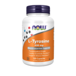 Now Foods L-Tyrosine 500mg 120 Softgels