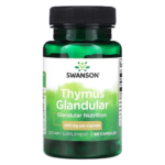 Swanson Thymus Glandular 500mg 60 Capsules