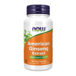 Now American Ginseng Extract 100 Veg Capsules