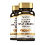 Korean Panax Ginseng 1500mg 90 Quick Release Capsules