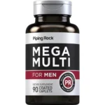 PipingRock Mega Multiple Men 90 Coated Caplets