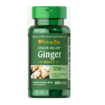 Puritan's Pride Ginger Root 550mg 100 Capsules