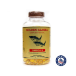 Golden Alaska Deep Sea Fish Oil Omega 3- 200 Softgels USA