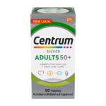 Centrum Silver Adults 50+ Multivitamin 80 Tablets