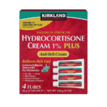 Kirkland Signature Maximum Strength Hydrocortisone Cream 1% - 4 X 2oz