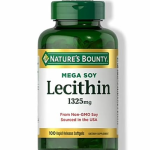 Nature's Bounty Soy Lecithin Softgels 100 Capsules
