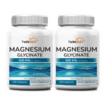 TwinBest - Magnesium Glycinate 500mg 2 Pack 480 Capsules