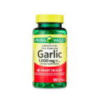 Spring Valley Odor-Controlled Garlic 1,000mg 120 Softgels