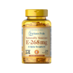 Puritan's Pride Vitamin E-400 IU (268mg) 100% Natural 250 Softgels