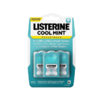 Listerine Cool Mint Breath Strips Kills Bad Breath Germs 24-Strip 3 Pack