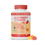 SmartyPants Kids Formula Daily Gummy Multivitamin - Immunity Omega 3 Gluten Free - 120 Count