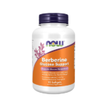 NOW Foods Berberine Glucose Support Combined with MCT Oil for Optimal Berberine Absorption 90 Softgels
