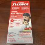 Infants Tylenol Cherry Liquid Medicine  2 fl. oz 60ml