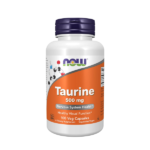 NOW Foods Taurine 500mg Nervous System Support 100 Capsules